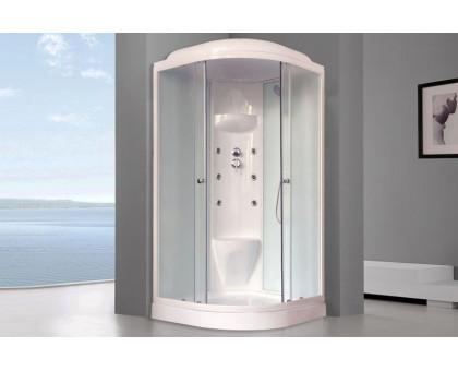 Душевая кабина Royal Bath RB 90HK7-WC 90х90 см, с матовыми стеклами