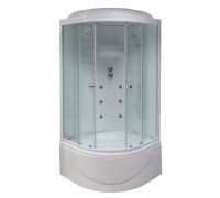 Душевая кабина Royal Bath RB 100BK3-WC 100х100 см, с матовыми стеклами