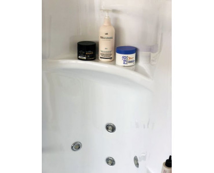 Душевая кабина Royal Bath RB 170ALP-C-CH 170х100 см, с матовыми стеклами, правосторонняя