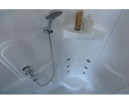 Душевая кабина Royal Bath RB 8120BK2-T 120х80 см, с прозрачными стеклами, правосторонняя