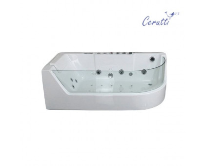 Ванна акриловая Cerutti SPA C-402 L 80х150х58 с гидромассажем