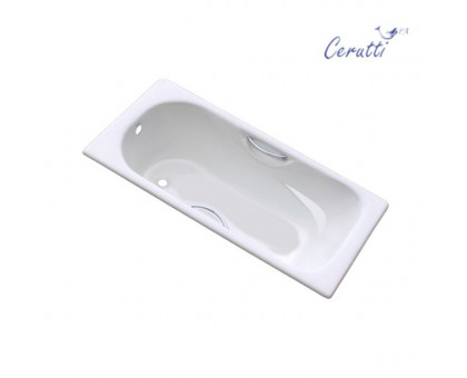 Ванна чугунная Cerutti SPA Elma 170х75х42 прямоугольная