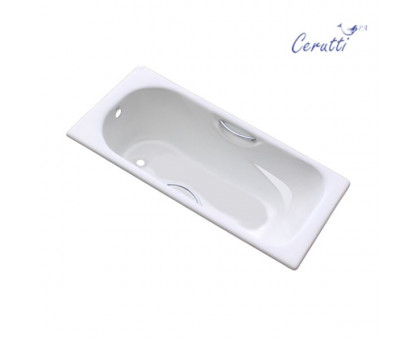 Ванна чугунная Cerutti SPA Berta 200х85х46 прямоугольная